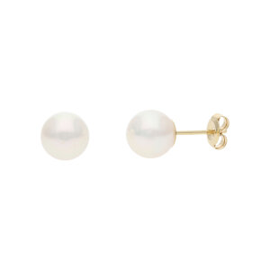 Ohrstecker Gold 585 Akoya Zuchtperle JL10-06-3525 JuwelmaLux