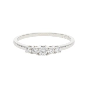 Ring Weißgold 585 Brillanten JL10-07-3533 JuwelmaLux