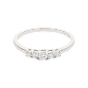 Ring Weißgold 585 Brillanten JL10-07-3533 JuwelmaLux