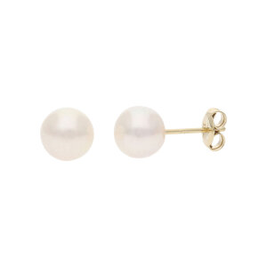 Ohrstecker Gold 333 Akoya Zuchtperle JL10-06-3534 JuwelmaLux
