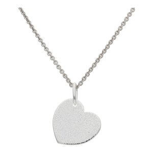 Gravur Anhänger Silber 925 Herz JL32-02-0180 JuwelmaLux