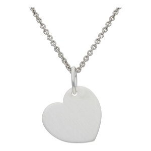 Gravur Anhänger Silber 925 Herz JL32-02-0180 JuwelmaLux