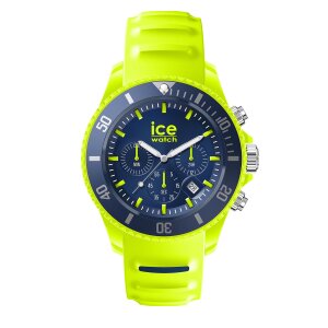 Ice-Watch Unisex Uhr ICE Chrono 021594 Yellow Blue