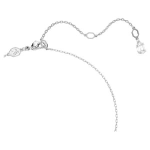 Swarovski Anhänger Hyperbola 5679434 Unendlichkeit, Weiß, Rhodiniert