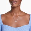 Swarovski Anhänger Hyperbola 5679434 Unendlichkeit, Weiß, Rhodiniert