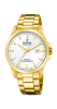 Festina Uhr für Herren Swiss Made F20044/2 Edelstahl, Gelbgold plattiert