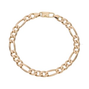 Armband Roségold 585 Figaro Second Hand 25323537...