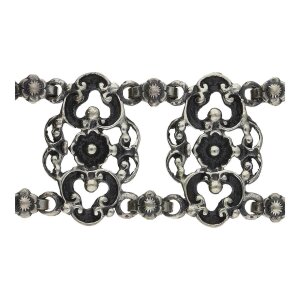 Trachtenarmband Silber 835 geschwärzt Handarbeit...
