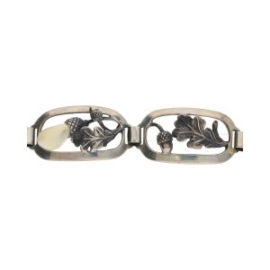 Trachtenarmband Silber 835 geschwärzt Grandel Second...