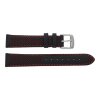 JuwelmaLux Uhrband rot und schwarz aus Leder JL38-10-0231
