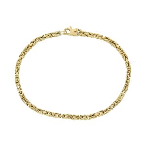 Königskette Armband Gold 585 Second Hand, getragen