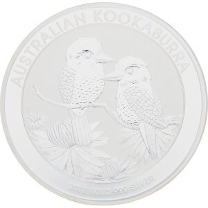 Australische Kookaburra Silber Münze 1KG 999/ Second...