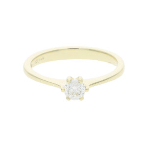 JuwelmaLux Diamant Verlobungsring 585 Gelbgold JL12-07-0117