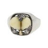 Grandel Ring Tracht Silber und Gold Second Hand, getragen