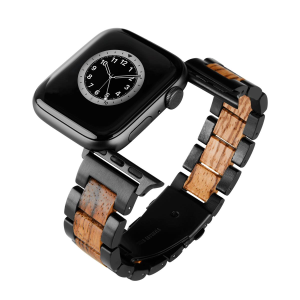 Apple Watch Armband Laimer UB90-AW44 PRAGUE Nussholz,...