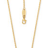 Engelsrufer Halskette Silber Brillantkette ERNB-48-19G Gold plattiert