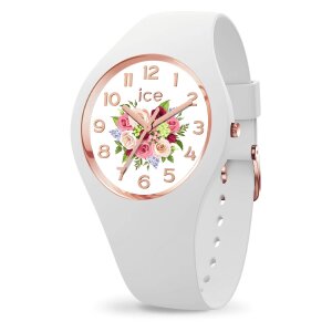 Ice-Watch Damen Uhr ICE Flower 021742 White Bouquet