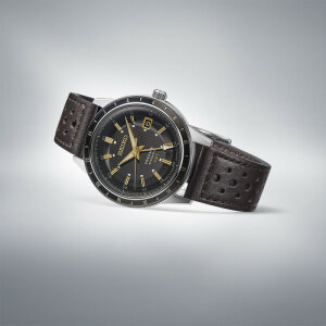 Seiko Presage Automatik GMT "Zweite Zeit Zone" SSK013J1 Lederband