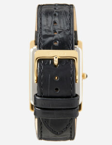 Seiko Uhr SWR052P1 Unisex gold plattiert Lederband