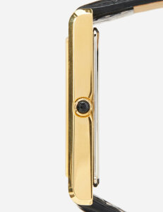 Seiko Uhr SWR052P1 Unisex gold plattiert Lederband