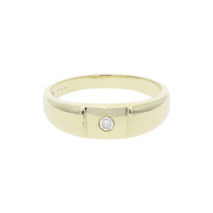Diamant Ring Gold 585 Brillant Second Hand 25323739 getragen