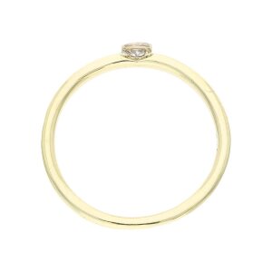 Diamantring Gold 585 Second Hand 25323754 getragen