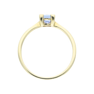 Tansanit Ring Gold 375 Second Hand, getragen