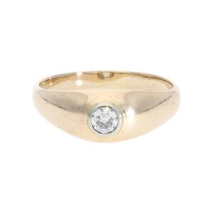 Solitär Diamant Ring Roségold 585, Second...