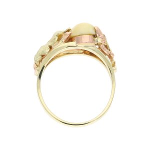Grandlring Gold 585 Handarbeit Unikat Jagdschmuck Second...