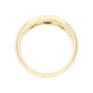 Saphir Ring mit Brillant Gold 585 Second Hand, getragen
