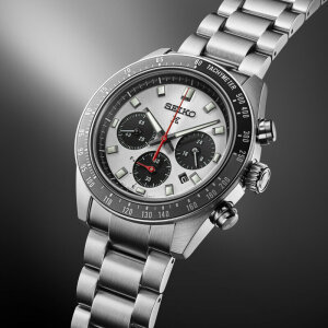 Seiko Solaruhr SSC911P1 Prospex SPEEDTIMER Edelstahl