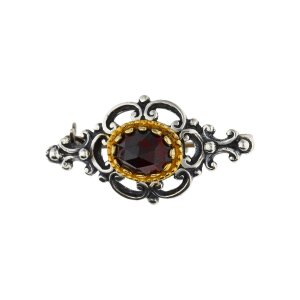 JuwelmaLux Trachten Brosche JL30-01-5017 echt Silber 925...