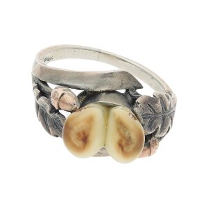 Grandel Ring 835 Silber/ 333 Rotgold Second Hand 25323906...