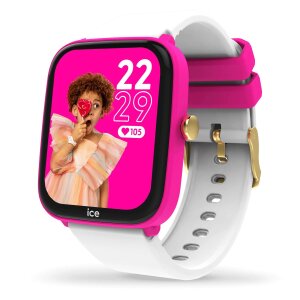 Ice-Watch 022798 ICE Smart Junior 2.0 Kinder Smartwatch Flashy Pink White