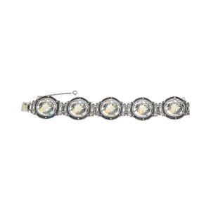 Trachten Armband 835 Silber Grandel 25324058 Handarbeit...