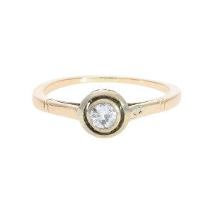 Diamant Ring Damen 585 Roségold Second Hand...