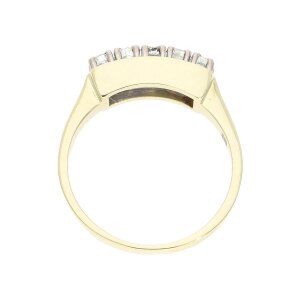 Diamantring Gold 585 Second Hand wie neu 25324097 getragen