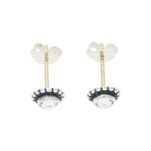 JuwelmaLux Trachten Ohrstecker Silber 925 mit Goldstift...