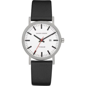 Danish Design Damenuhr IV24Q199 Rhine White Black Date...