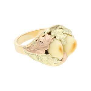 Grandlring Gold und Roségold 585 Handarbeit...