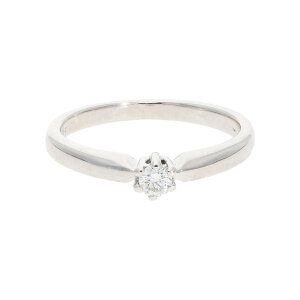 Diamant Ring Weißgold 585 Second Hand 25324207...
