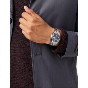 Seiko SNXS77K1 5 Sports Uhr Damen, Automatik, Edelstahl, Blau