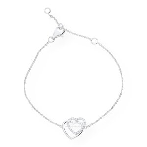 JuwelmaLux Armband mit Herzen JL10-03-0282 Silber 925/000