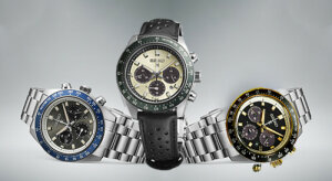 Seiko SSC943P1 Prospex Solar Uhr Herren, Chronograph, Leder