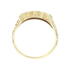 Saphir Ring Gold 585 Brillanten Second Hand 25324389...