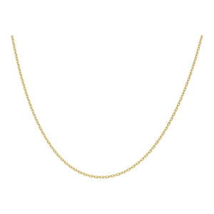 Goldkette für Anhänger 333 Anker diamantiert...
