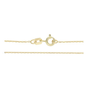 Goldkette für Anhänger 333 Anker diamantiert...