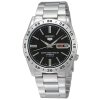 Seiko SNKE01K1 Uhr Unisex Seiko 5 Sports Automatik, Schwarz