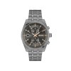 Boss Herrenuhr 1514153 Chronograph, Quarz, Edelstahl IP Grau