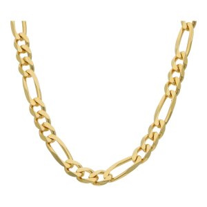 Goldkette Second Hand Figaro massiv 585 wie neu 25324443...